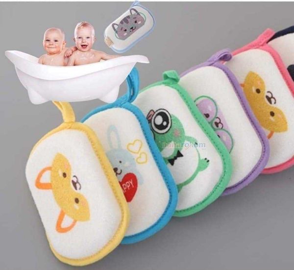 Baby Bath Sponge for Kids Children Toddlers Newborns Adults CleaningTowel Brush