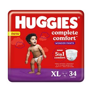 Huggies Complete Comfort Pant System XL (12 to 17) kg 34 Pices