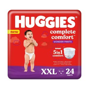 Huggies Complete Comfort Pant System XXL (15 to 25) kg 24 Pices