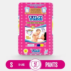 Thai Pant Style Baby Diaper Newborn (0-4 Kg) - 42 Pcs