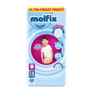 Molfix Baby Diaper Pant System 5 Junior (12-17 KG) 58 Pices
