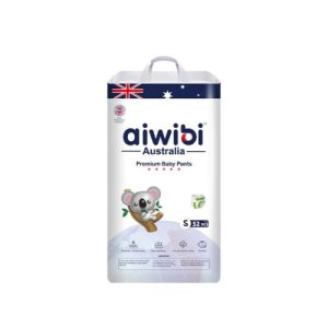Aiwibi Australian Premium Baby Diaper Pant System S size (0-5) Kg 52 Pices