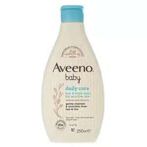 Aveeno Daily Care Baby Hair and Body Wash for sensitive skin  250ml