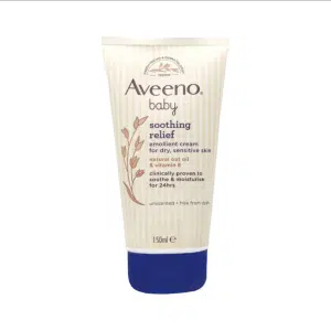 Aveeno Baby Soothing Relief Emollient Cream 150ml ( Made in France)