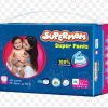 Supermom Baby Pant Diaper Xtra Large XL Size (12-20) Kg Super Saver Pack 32pcs