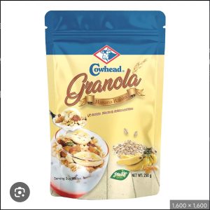 Cowhead Granola Banana Raisin 250gm