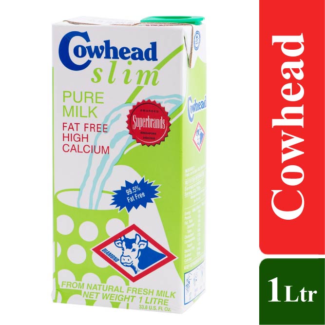 Cowhead Slim Milk 1 Litter ( New Zealand )