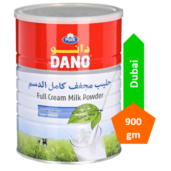 DANO Full Cream Milk Powder 900 gm Tin ( Denmark )