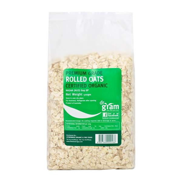 DR. GRAM CEREAL ORGANIC INSTANT BABY OATS 500GM ( UK )
