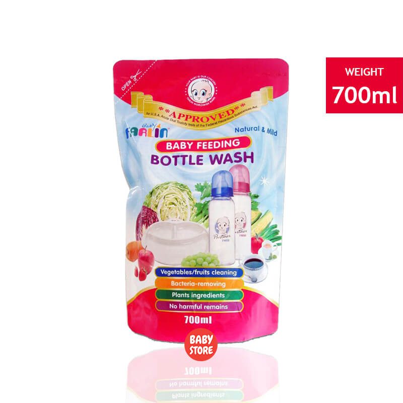 Farlin Bottle Wash 700 ml Refill Pack