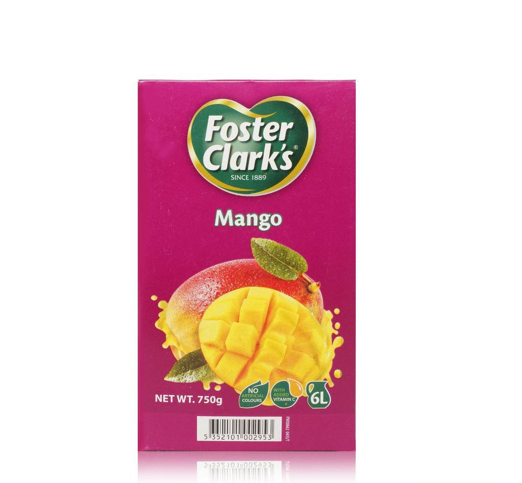 Foster Clark's Mango Flavor 750 Gm Packet ( Made in Malta ) Foster Clark's Mango Flavor 750 Gm Packet ( Made in Malta ) - Image 1