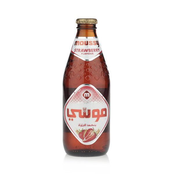 Moussy Strawberry Flavour Non Alcoholic Malt Beverage 330ml