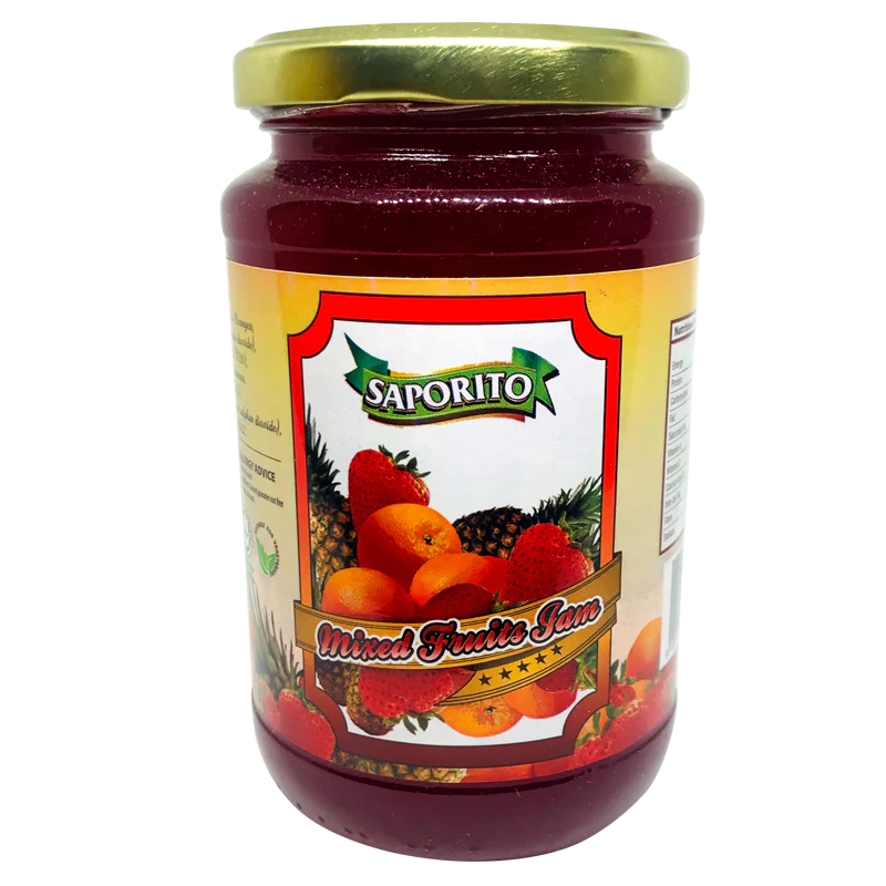 SAPORITO MIXED FRUIT JAM 450GM