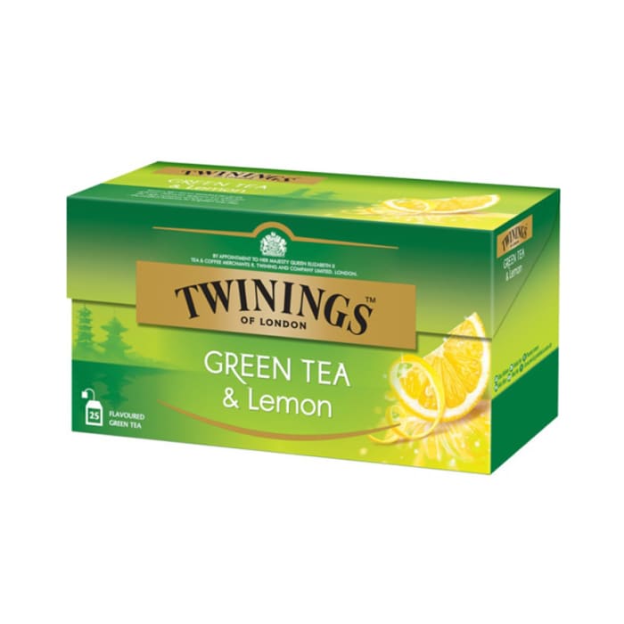 Twinings Green Tea & Lemon 25 Tea Bag
