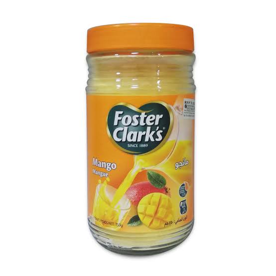 Foster Clark's Mango Flavor 750 Gm ( Made in Malta )