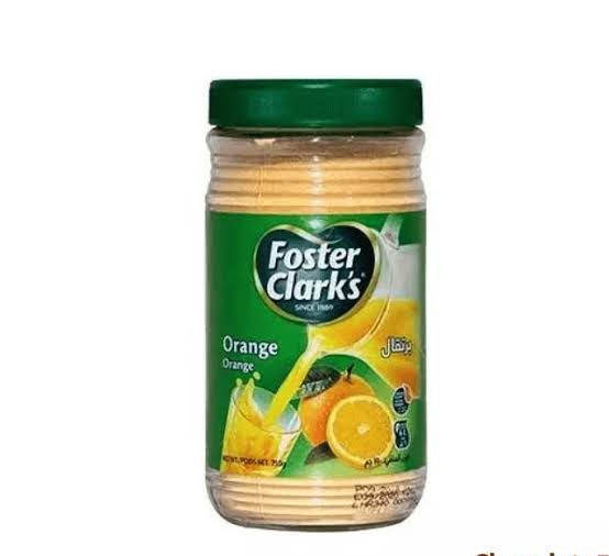 Foster Clark's Orange Flavor 750 Gm ( Made in Malta )