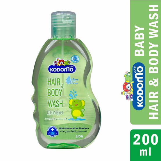 Kodomo Baby Hair Body Wash 200 ml