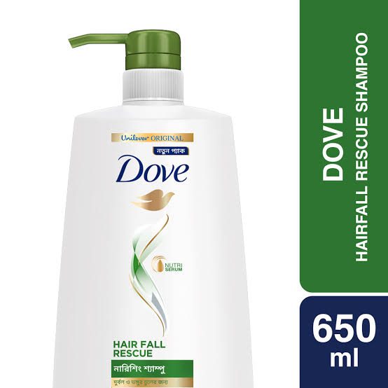 Dove Hairfall Rescue Shampoo 650 ml ( Bangladesh)