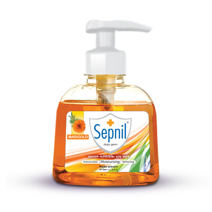 Sepnil Extra Mild Hand Wash Marigold Pump