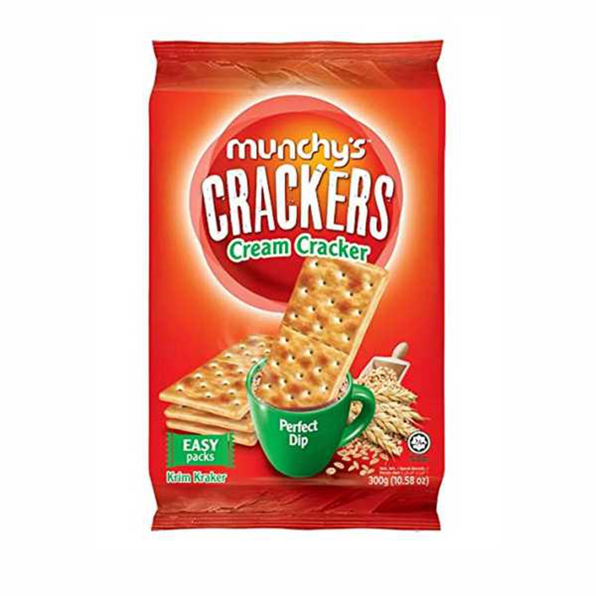 Munchy's Cream Crackers Biscuits 300gm