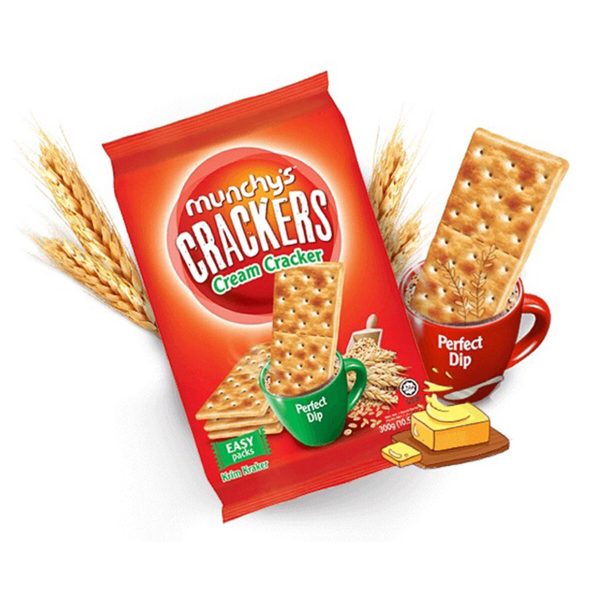 Munchy's Cream Crackers Biscuits  300gm