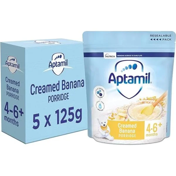 Aptamil Creamed Banana Porridge 125gm
