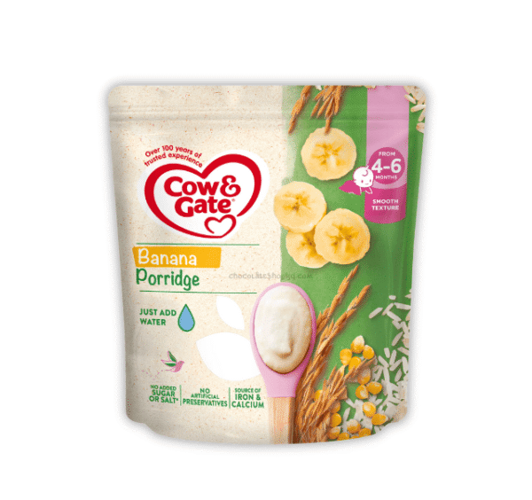 Cow & Gate Banana Porridge Baby Cereal 125gm
