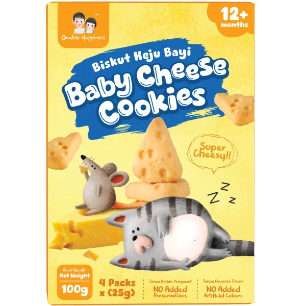 Double Happiness Cheese Cookies 100gm