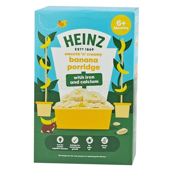 Heinz Smooth 'n' Creamy Banana Porridge 125gm