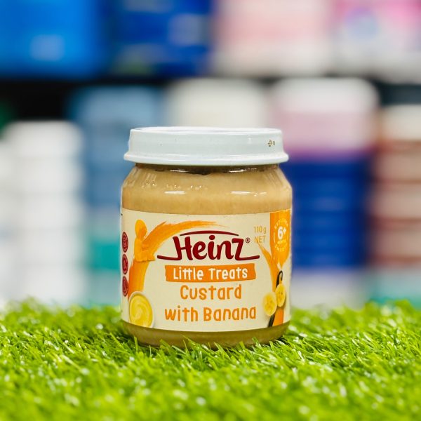 Heinz Little Treats Custard with Banana 110gm