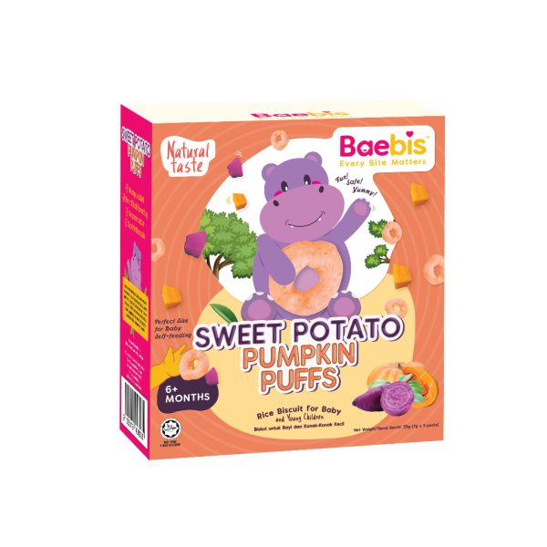 Baebis Sweet Potato Pumpkin Puffs