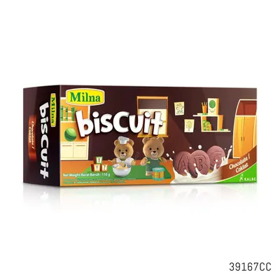 Milna Toddler Biscuit in the Chocolate flavor 110gm