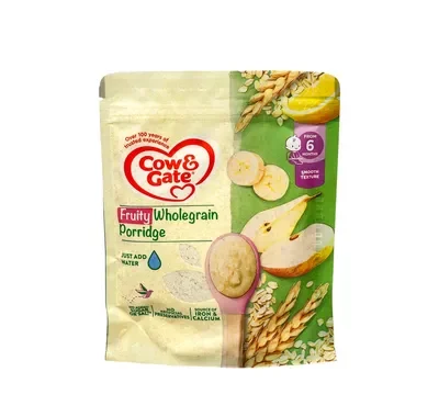 Cow & Gate Fruity Wholegrain Porridge 125gm