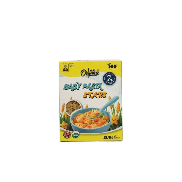 I Am Organic Baby Pasta Stars (7+Months) 200gm