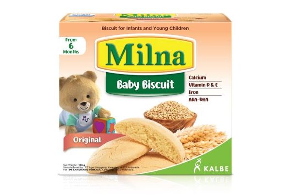 Milna Baby Rusk Original Flavor For 6 Months Plus Baby  130gm
