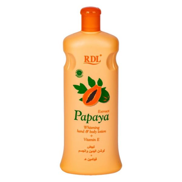 RDL Papaya Extract Whitening Hand and Body Lotion  600ml