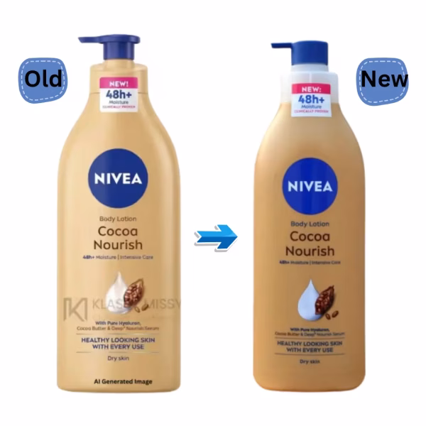 Nivea Cocoa Nourish Body Lotion 400ml Pump (Spain)